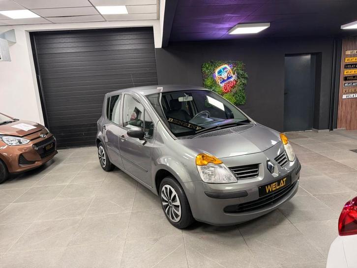 RENAULT MODUS 1.2 BENZINE 159.000KM, Auto's, Renault, Bedrijf, Te koop, Modus, Bluetooth, Benzine, Zilver of Grijs, Grijs, Ophalen