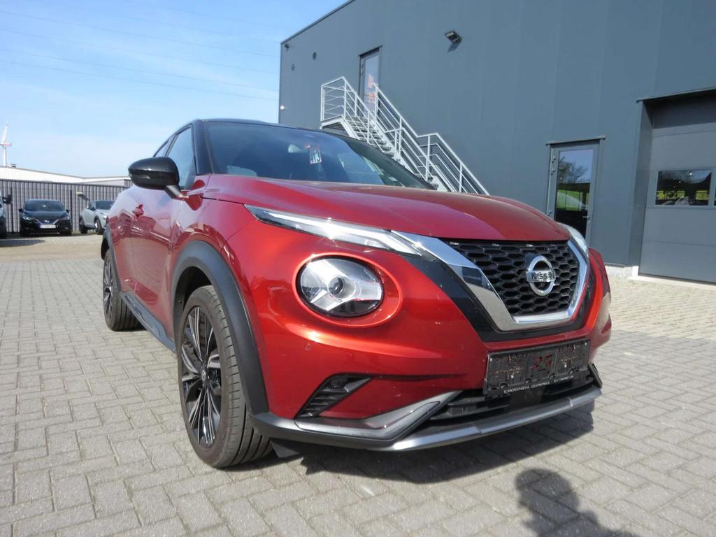 Nissan Juke Juke 1.0 DIG-T 2WD N-Design (EU6AP), Autos, Nissan, Rouge, Achat, Electronic Stability Program (ESP), Euro 6