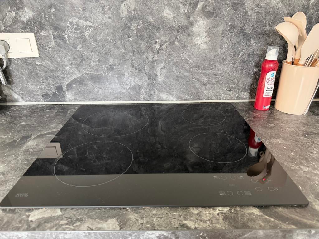 Keramische inbouwplaat, Ophalen, Keramisch, 4 kookzones, Zo goed als nieuw