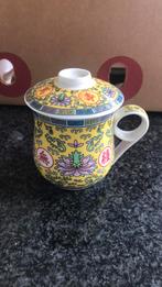 Oosters sierpotje theemok met deksel, Antiek en Kunst, Ophalen of Verzenden