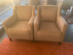 2 fauteuils, Ophalen, Gebruikt, Minder dan 75 cm, Stof