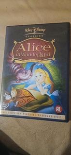 Dvd Alice in. Wonderland tekenfilm Nederlands gesproken, Ophalen of Verzenden, Tekenfilm