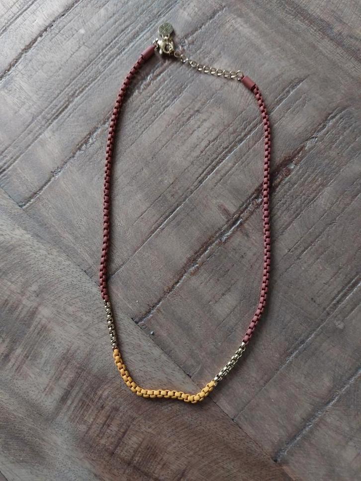 Ketting Anartxy (stainless steel), Handtassen en Accessoires, Kettingen, Zo goed als nieuw, Ophalen of Verzenden