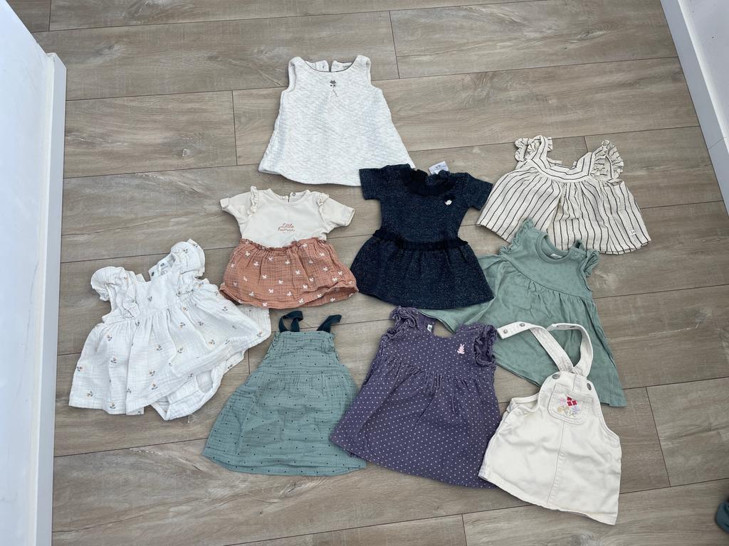 Babykleding meisjes maat 50-56 (meer dan 100 stuks), Enfants & Bébés, Vêtements de bébé | Taille 56, Enlèvement ou Envoi, Utilisé