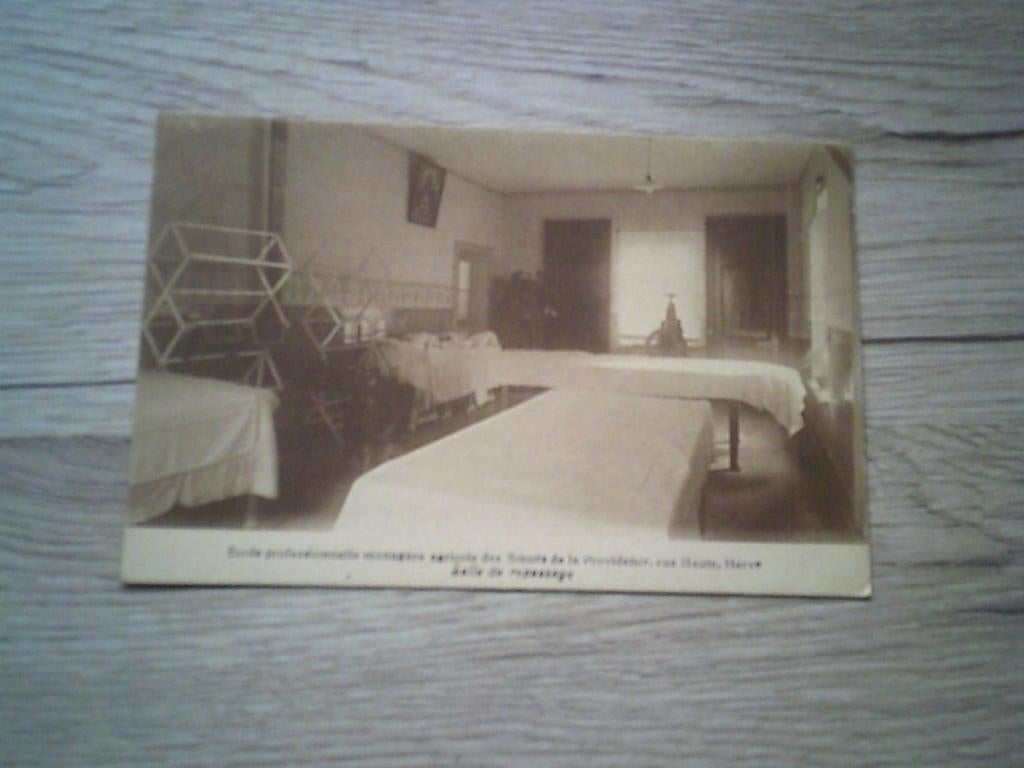 HERVE: Ecole professionnelle ménagère agricole - Salle, Collections, Cartes postales | Belgique, Enlèvement ou Envoi, Avant 1920