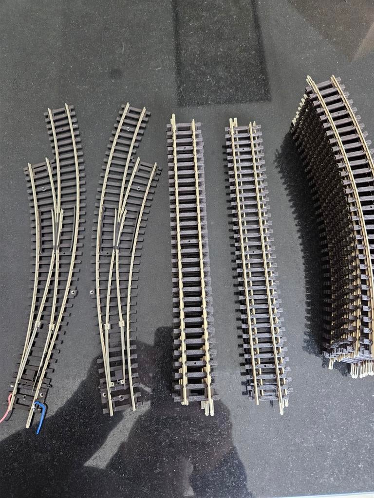 Lot piko dc rails, Ophalen of Verzenden, Gelijkstroom, Rails, Piko
