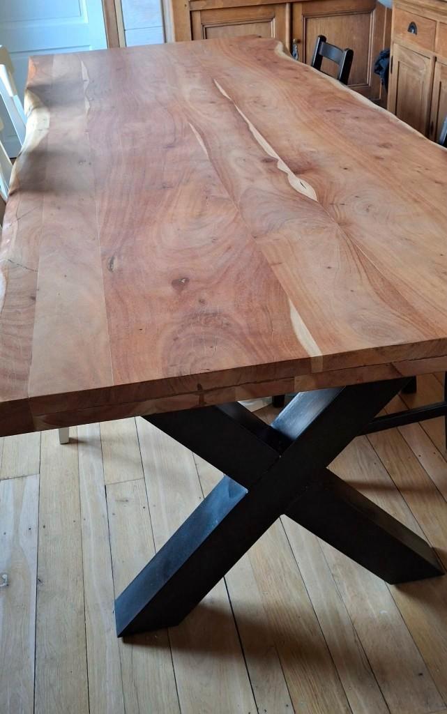 Table de salle à manger, Maison & Meubles, Tables | Tables à manger, Utilisé, 100 à 150 cm, 200 cm ou plus, Cinq personnes ou plus