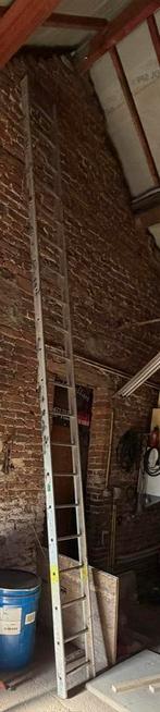 Echelle en alluminium, Bricolage & Construction, Enlèvement, Utilisé, Échelle, 4 mètres ou plus