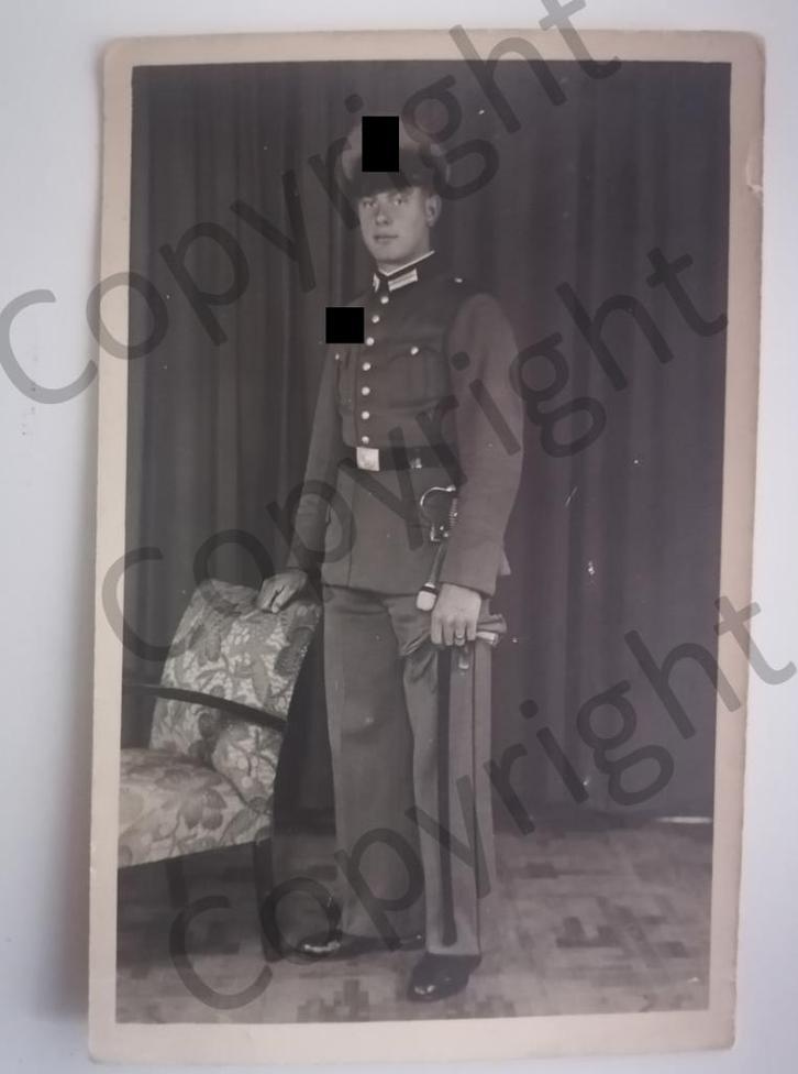 Photo Originale WW2 - Soldat Allemand en Uniforme de Sortie, Collections, Objets militaires | Seconde Guerre mondiale, Autres