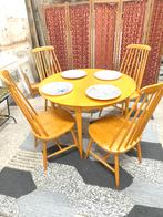 Table et 4 chaises Imexcotra 1960 design rétro vintage, Ophalen