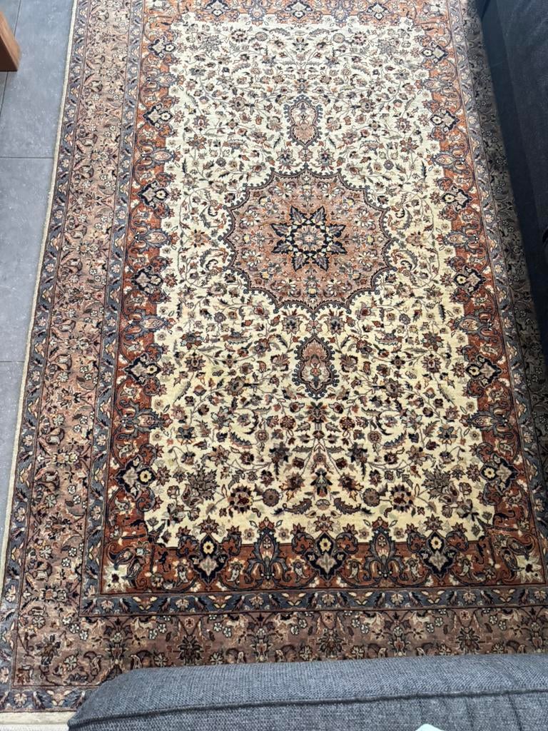 Tapis persan 140x225cm, Maison & Meubles, Ameublement | Tapis & Moquettes, 200 cm ou plus, Gris, 100 à 150 cm, Enlèvement