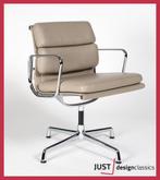 Vitra Eames ea208 Sand Leder Chroom (voorraad:2), Ophalen, Zo goed als nieuw