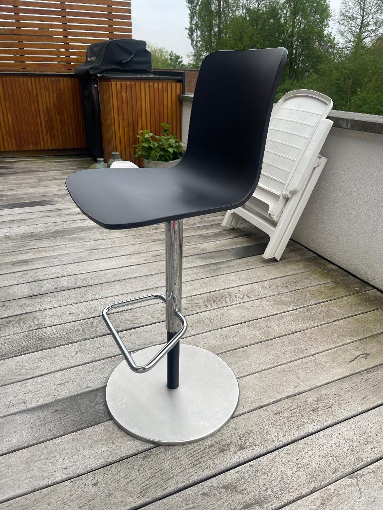 Barkruk Vitra, Ophalen, Gebruikt, 90 cm of meer, In hoogte verstelbaar