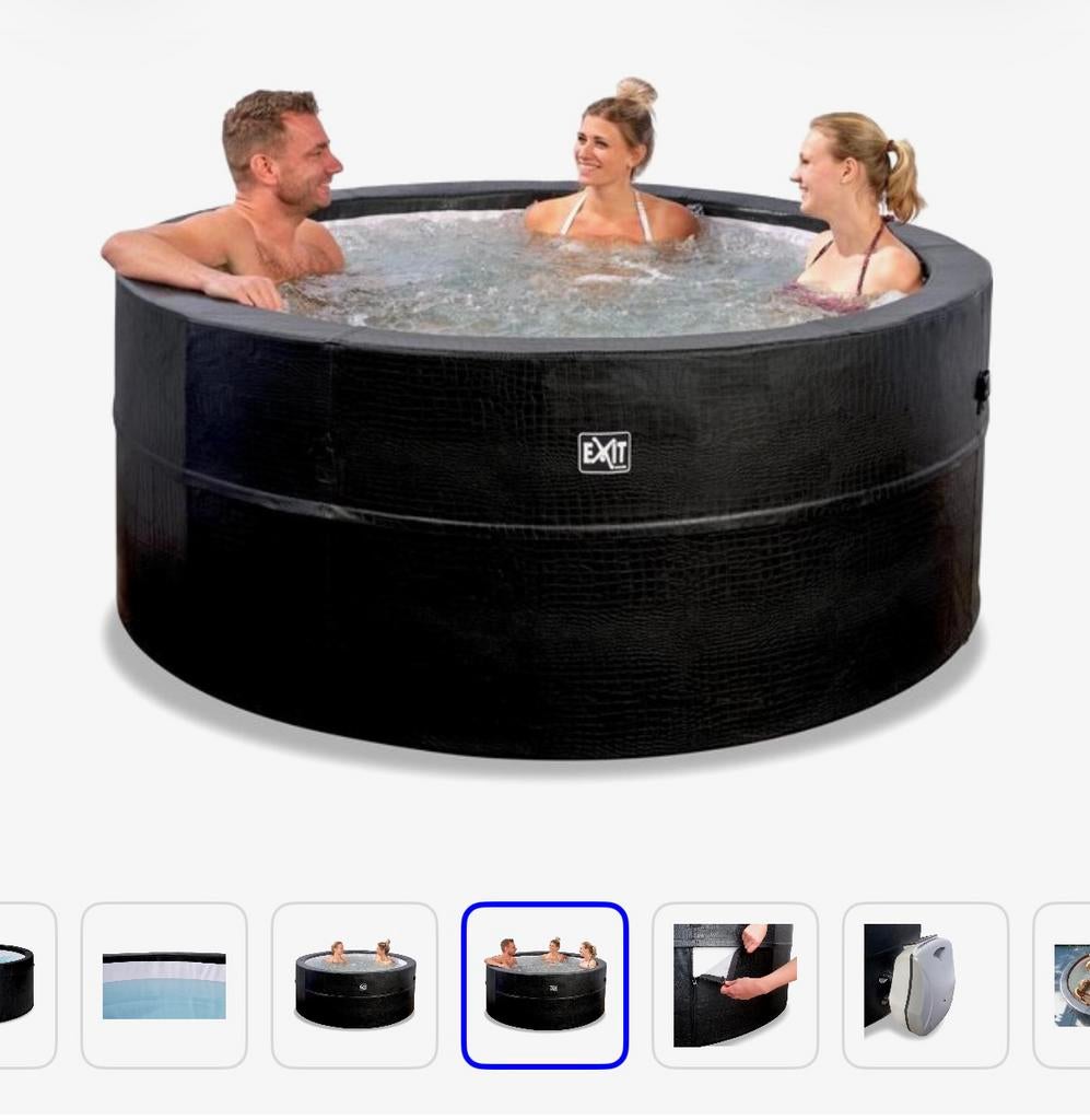 Exit spa groot formaat, Tuin en Terras, Bubbelbaden en Hottubs, Ophalen, Zo goed als nieuw, Filter, Vast