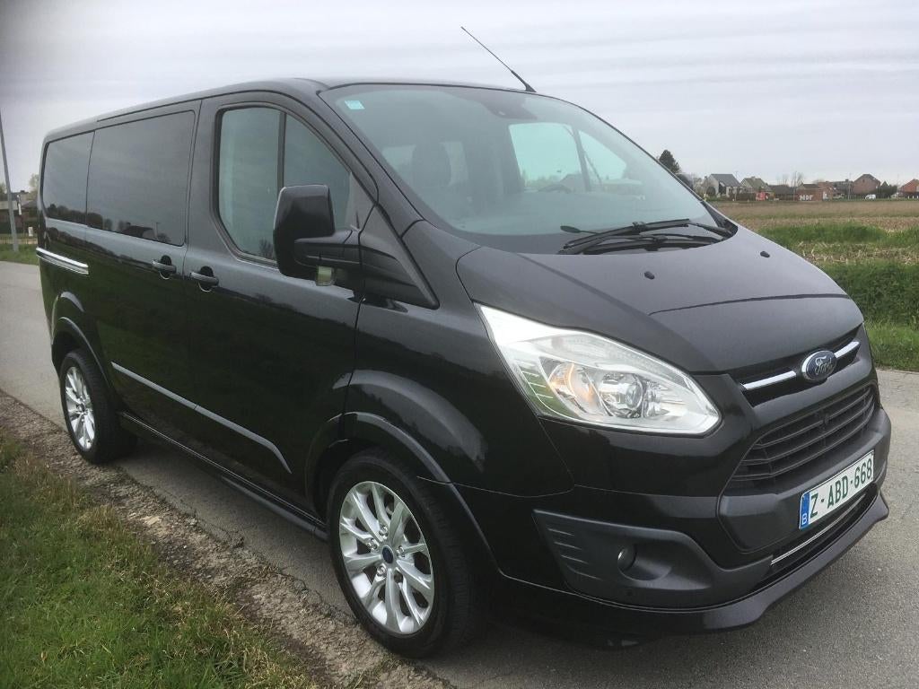 Ford Transit Custom * Cabine double * Automatique, Achat, Euro 6, Entreprise, Noir