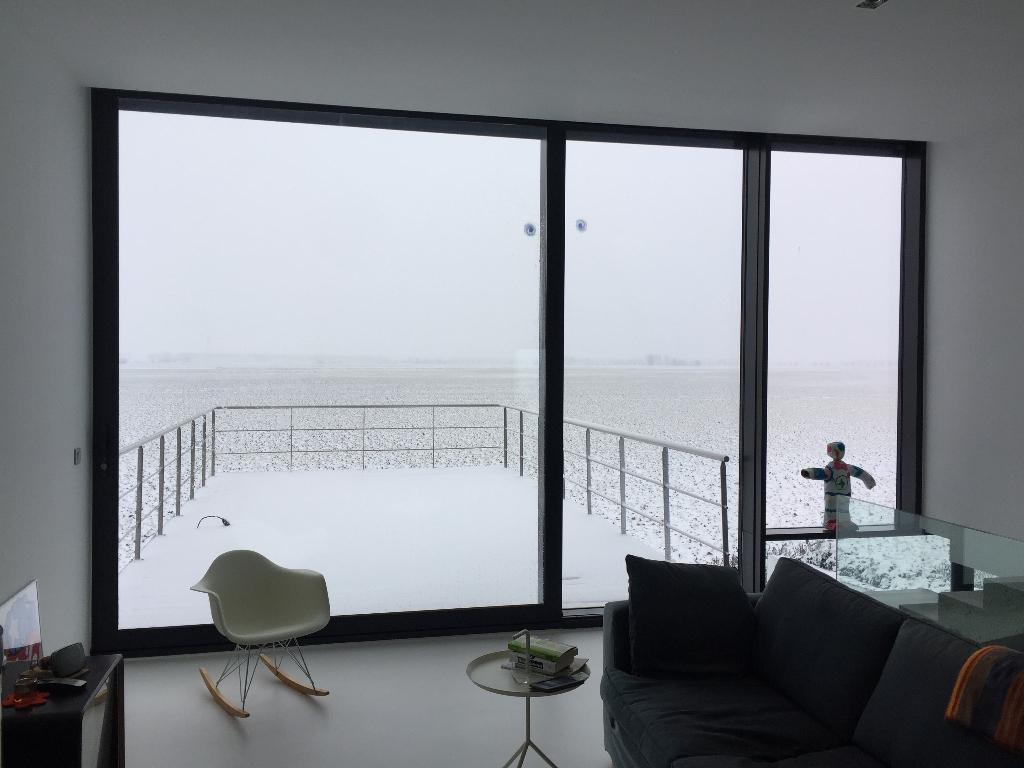 RVS Roestvrijstalen Terrasleuning of Reling, Ophalen, Zo goed als nieuw