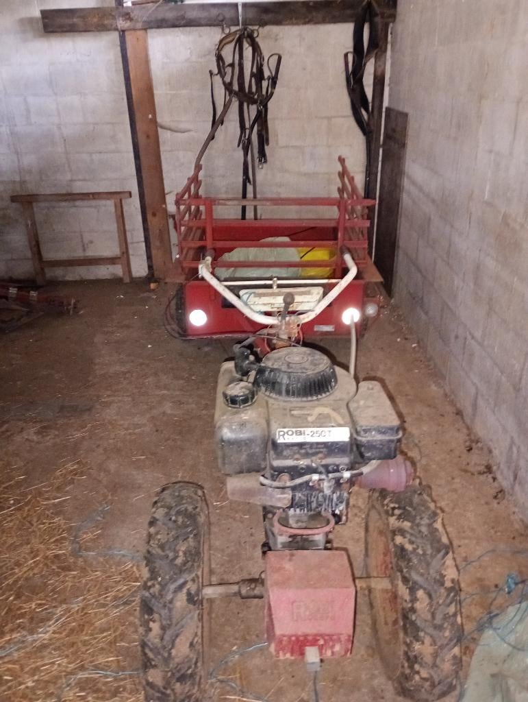 Frees ploeg machine, Ophalen, Benzine, Gebruikt, Overig