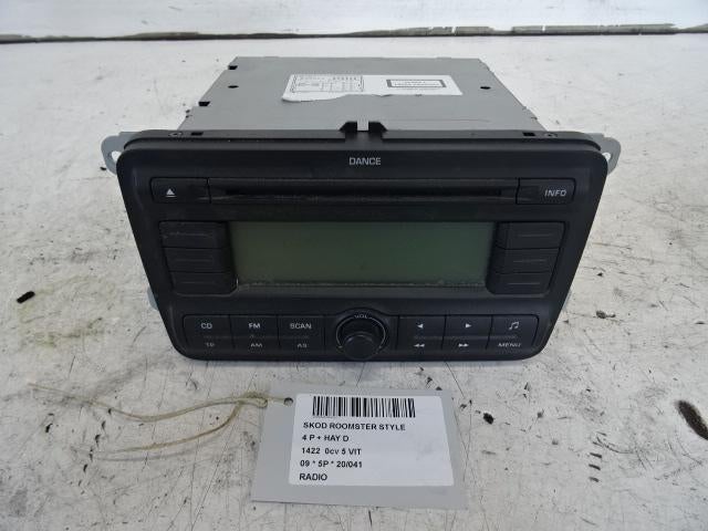 RADIO Skoda Roomster (5J) (01-2006/05-2015) (5J0035161), Autos : Pièces & Accessoires, Autres pièces automobiles, Skoda, Utilisé