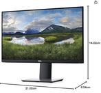 Écran Dell P2419HC 24" Full HD LCD Noir, Informatique & Logiciels, Moniteurs, Haut-parleurs intégrés, Full HD, Enlèvement, Utilisé