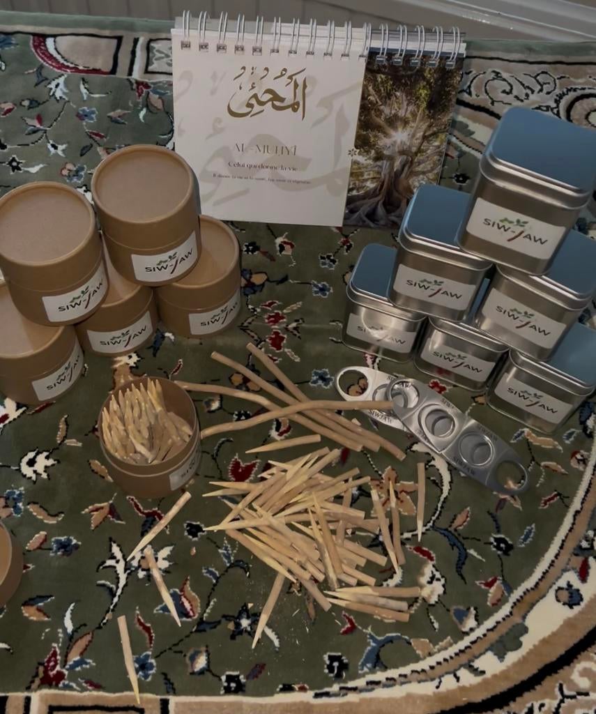 Siwak taillé en forme de cure‑dent:toujours à portée de main, Bijoux, Sacs & Beauté, Beauté | Soins de la bouche, Enlèvement ou Envoi