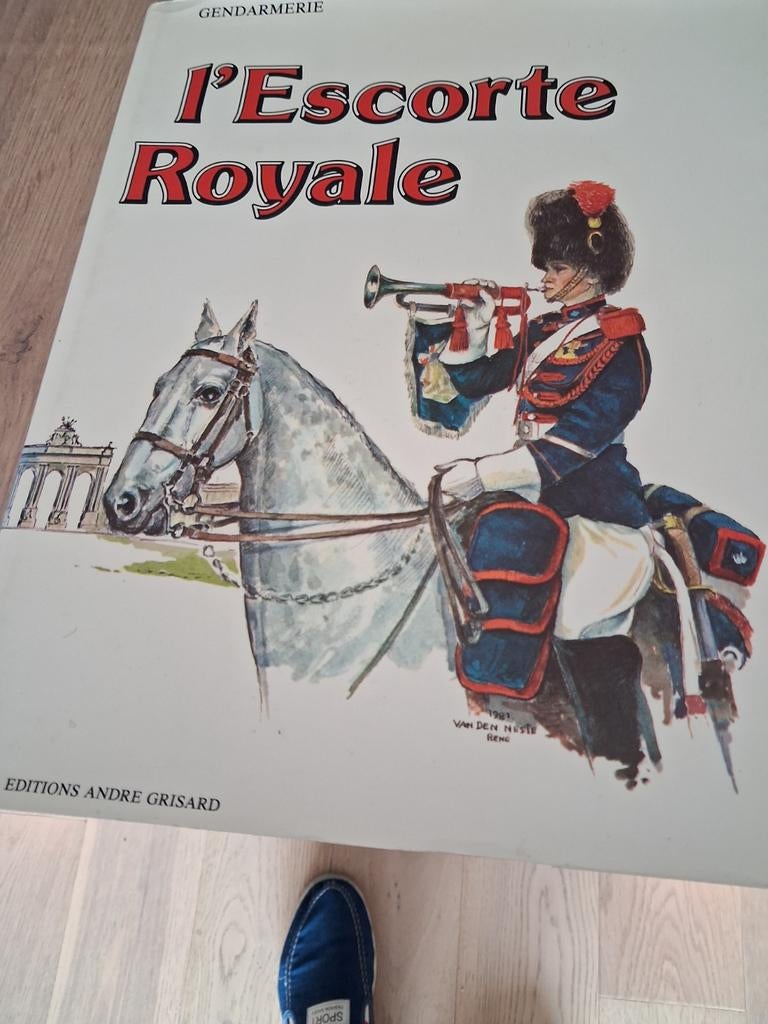 Boek. Zeer zeldzame koninklijke escorte. Plus het diploma, Ophalen of Verzenden