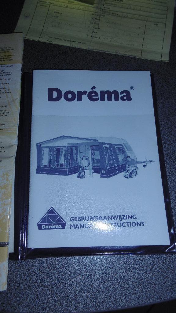 Doremi voortent, Caravans en Kamperen, Caravans, Particulier, tot en met 3, tot 500 kg, Overige, Ophalen