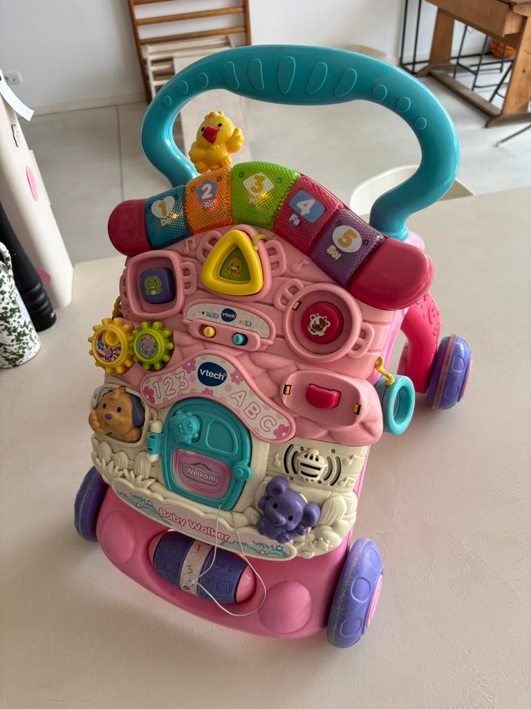 Vtech baby walker roze, Kinderen en Baby's, Speelgoed | Vtech, Ophalen, Zo goed als nieuw