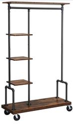 Industrieel Kledingrek op Wieltjes, Enlèvement