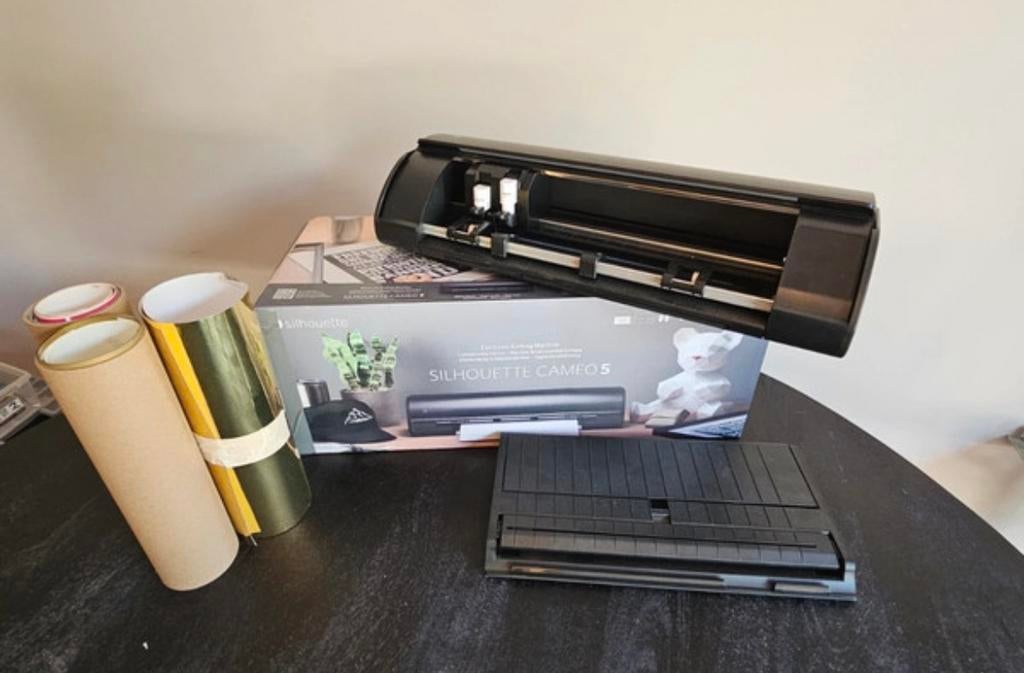 Silhouette cameo 5 snijplotter, Ophalen, Zo goed als nieuw