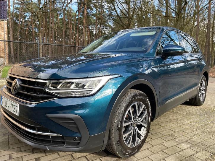 VW Tiguan 1.5 TSI Life Trekhaak*Carplay*Navi*LED*DAB*Side-A, Auto's, Volkswagen, Bedrijf, Tiguan, ABS, Adaptieve lichten, Adaptive Cruise Control