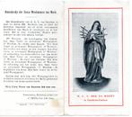 devotieprentje OLV der VII Weeën Cambron-Casteau Brugelette, Ophalen of Verzenden, Christendom | Katholiek