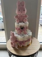 Pampertaart Nijntje roze, Kinderen en Baby's, Kraamcadeaus en Geboorteborden, Ophalen, Nieuw