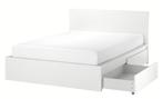 Bed Ikea MALM, Enlèvement, 200 cm, 140 cm, Comme neuf