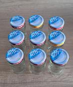 effi confituur potten 9 stuks, Huis en Inrichting, Keuken | Potten en Pannen, Ophalen, Zo goed als nieuw, Glas, Pot, Bus of Blik