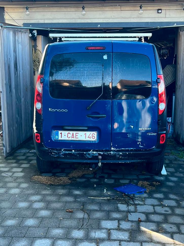 Blauwe renault kangoo 1.5 dci lichte vracht, Auto's, Renault, Particulier, Kangoo, ABS, Airbags, Android Auto, Apple Carplay, Bluetooth