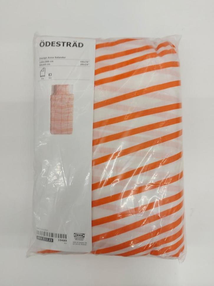 Couvre-lit Öderträd, Maison & Meubles, Chambre à coucher | Linge de lit, Une personne, Orange, Enlèvement ou Envoi