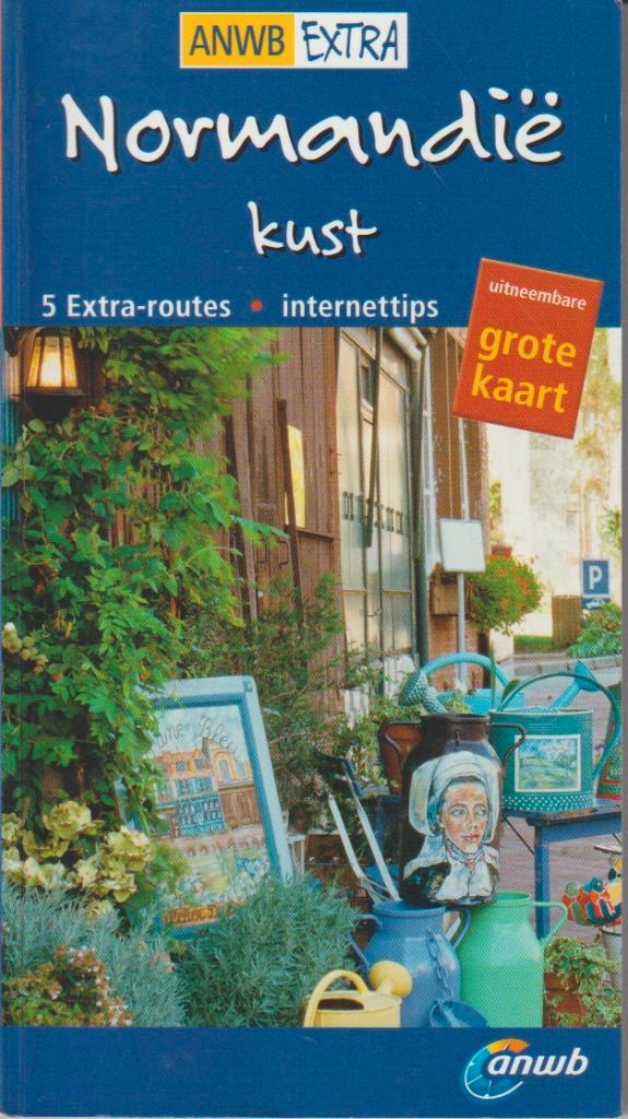ANWB reisgids Normandië, Livres, Guides touristiques, Vendu en Flandre, pas en Wallonnie, Enlèvement ou Envoi