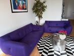 Roche Bobois design zetelset – 3 & 2-zit – paars –, Enlèvement, Comme neuf
