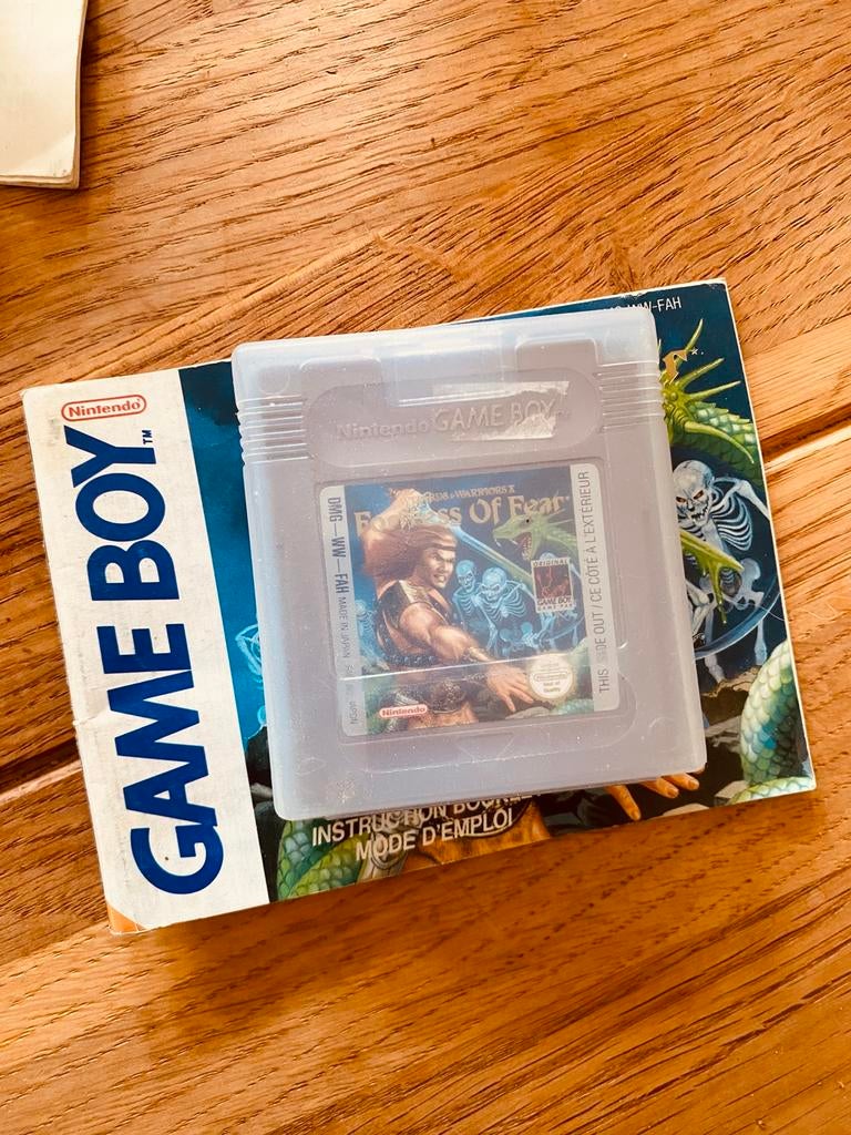 Gameboy spel Fortress of fear, Ophalen of Verzenden, Zo goed als nieuw