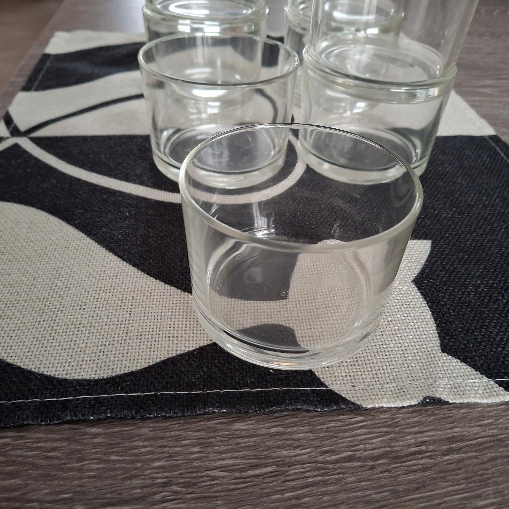 Lot de verrines en verre, Maison & Meubles, Enlèvement, Comme neuf, Verre, Autres types