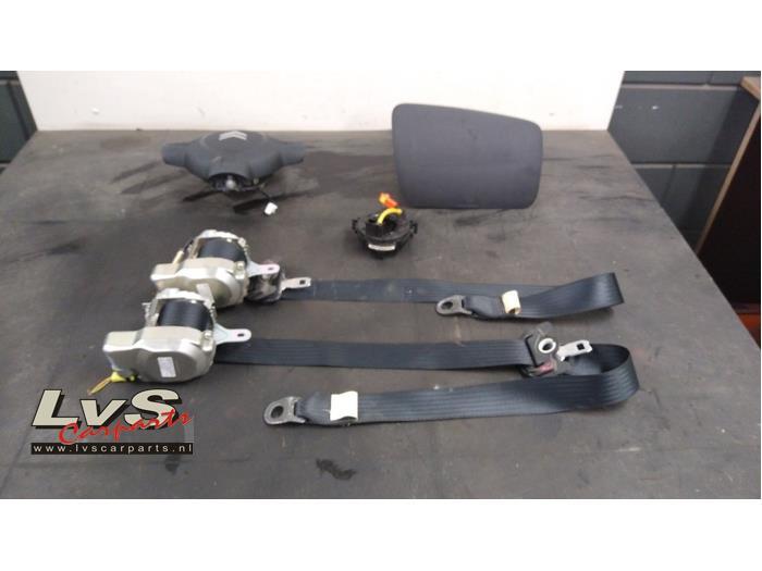 Set de airbag d'un Citroen C1, Autos : Pièces & Accessoires, Autres pièces automobiles, Citroën, Utilisé, 3 mois de garantie, Enlèvement ou Envoi