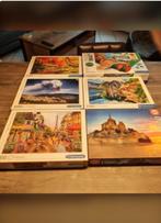 Puzzles (5) + tapis de puzzle, Enlèvement, Comme neuf