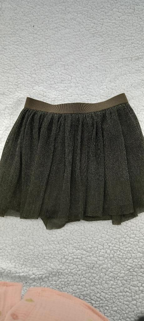 groen kaki tule rok Like Flo maat 140, Kinderen en Baby's, Kinderkleding | Maat 140, Zo goed als nieuw, Meisje, Jurk of Rok, Ophalen of Verzenden