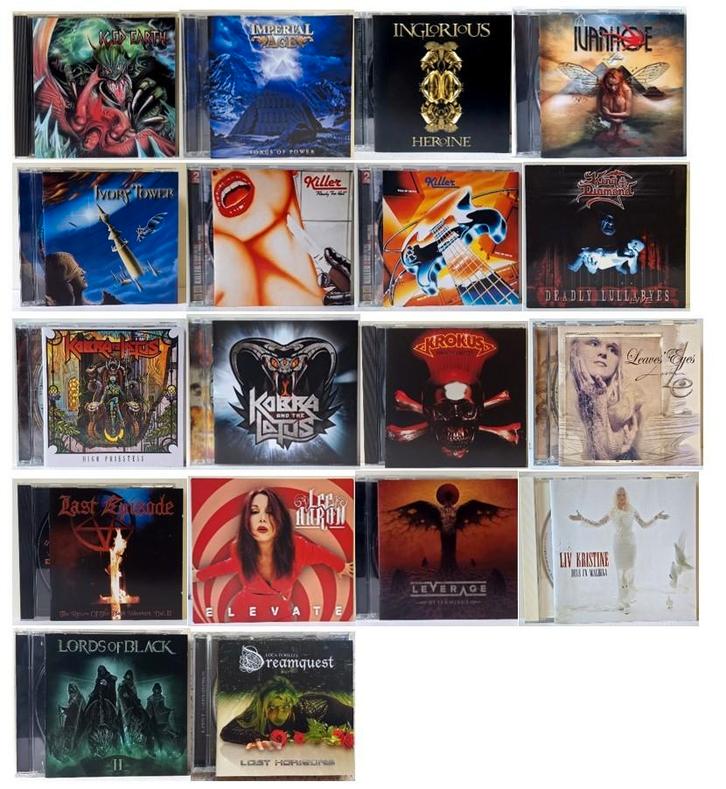 Hardrock & Metal cd's  'I - L', Cd's en Dvd's, Cd's | Hardrock en Metal, Gebruikt, Ophalen of Verzenden