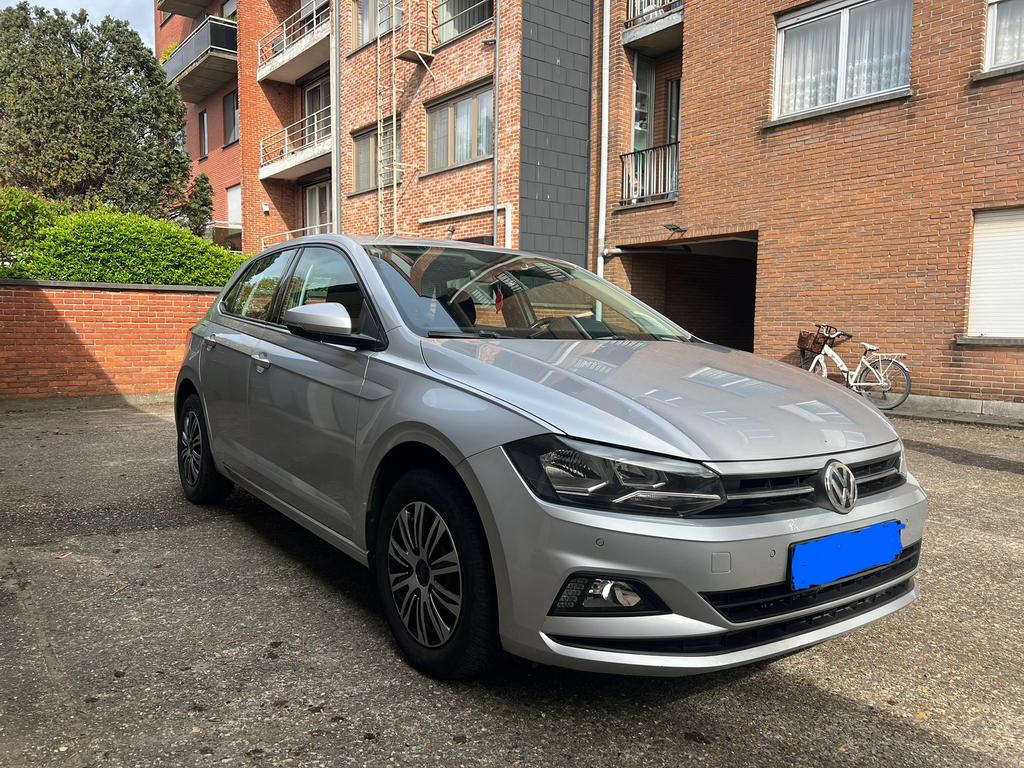 VW Polo/TSI/2018/72000km/EURO 6, Autos, Volkswagen, Argent ou Gris, Achat, Euro 6, Boîte manuelle
