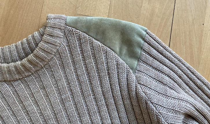 Engelse Woestijn Commando Trui, Kleding | Heren, Truien en Vesten, Zo goed als nieuw, Maat 48/50 (M), Beige, Ophalen of Verzenden