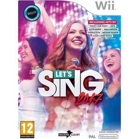 Let's Sing 2017, Games en Spelcomputers, Games | Nintendo Wii, Muziek, Gebruikt, 1 speler, Ophalen of Verzenden