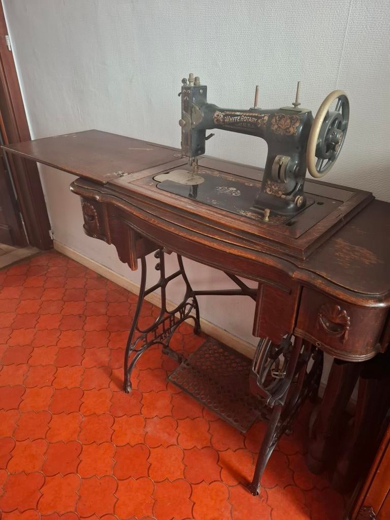 Naaimachine white rotary, Antiek en Kunst, Antiek | Naaimachines, Ophalen