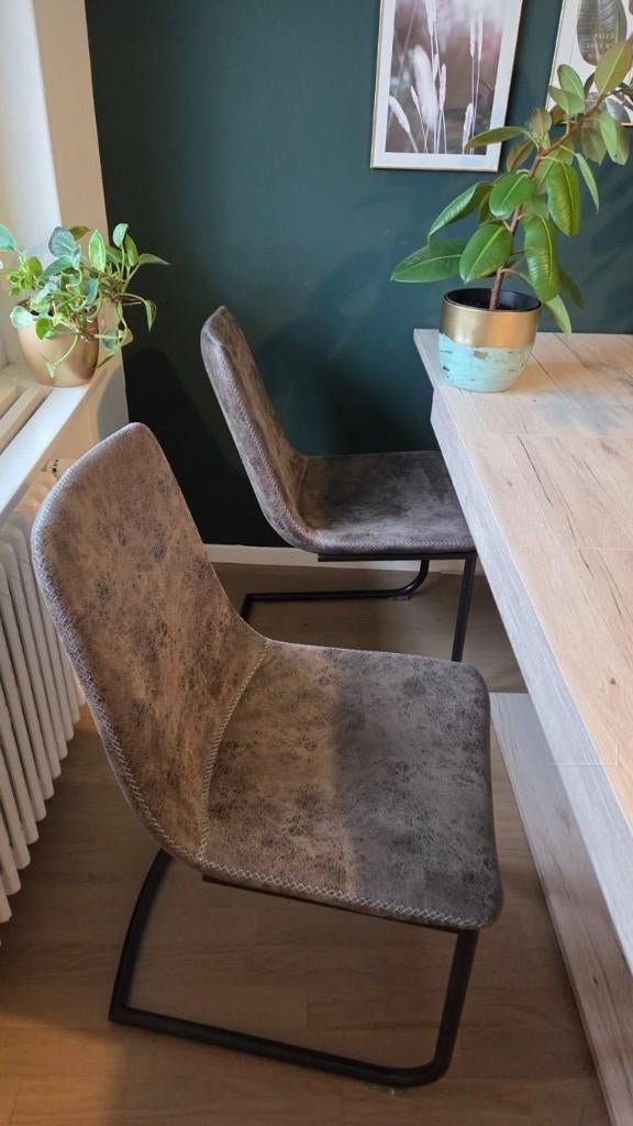 Chaises de style vintage IKEA, Maison & Meubles, Chaises, Enlèvement, Utilisé, Métal, Deux