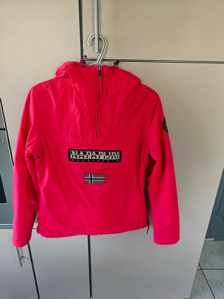 Napapijri Rainforest Dames Ski Jas - Maat S, Ophalen, Maat 36 (S), Rood, Gedragen